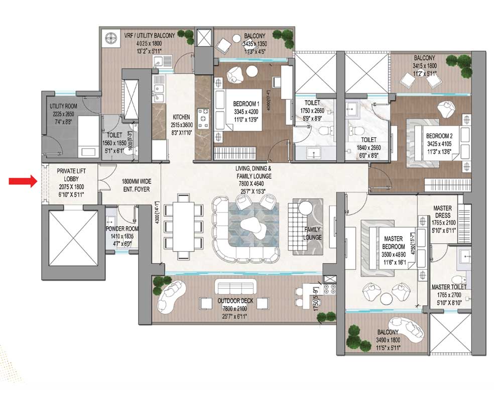 Signature-Global-Titanium-3.5-BHK